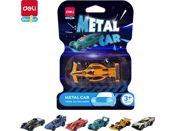 Deli Autić igračka trkački 1/1 Blister EY024