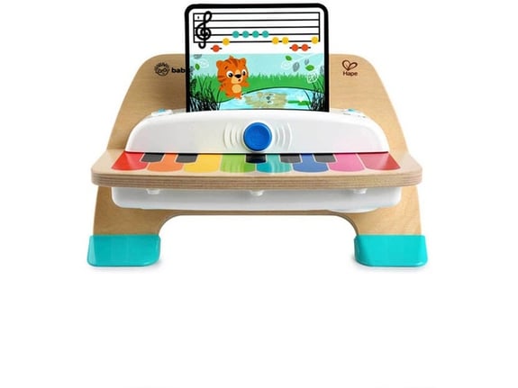 Hape Dečiji drveni piano igračka na baterije 800802