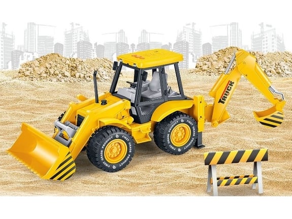 Bager sa zvučnim efektima i prednjom i zadnjom kašikom