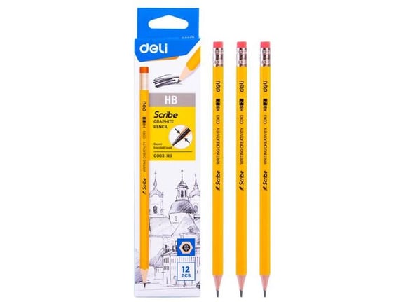 Deli Grafitne olovke EC003-HB