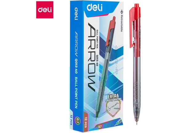 Deli Hemijska olovka 0.7mm EQ199-Bl