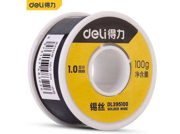 Deli Žica za lemljenje (kalaj) 1.0mm 100g Dl395100