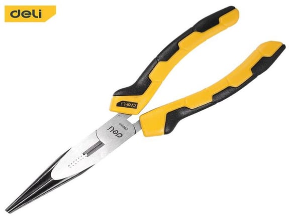 Deli Klešta špicasta prava 20 cm EDL2108