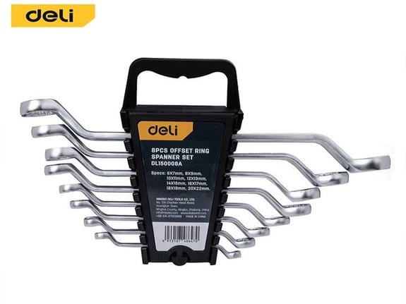 Deli Set duplo okastih ključeva 6-22mm 8 kom EDL150008A