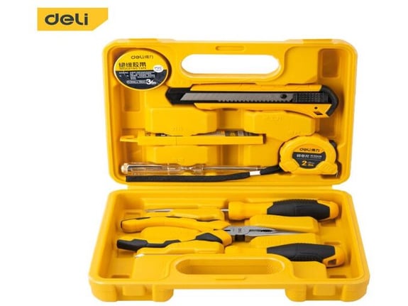 Deli Set ručnog alata u koferu 8kom EDL1008J