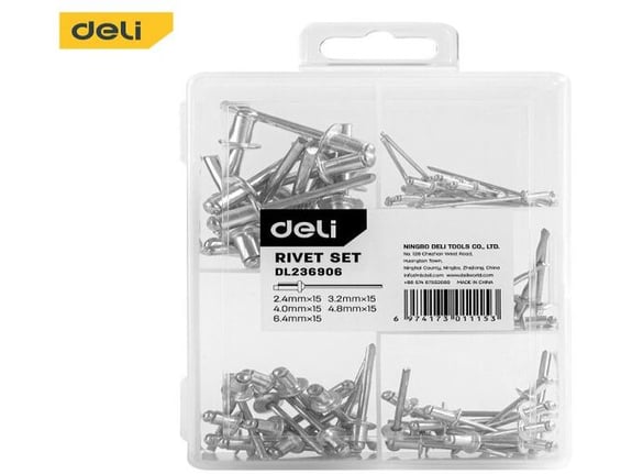 Deli Kutija sa pop-nitnama 5u1 EDL236906