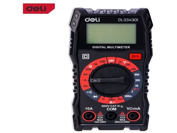 Deli Digitalni multimetar Catiii 600V EDL334301