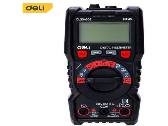 Deli TRMS digitalni multimetar Catiii 600V EDL334302