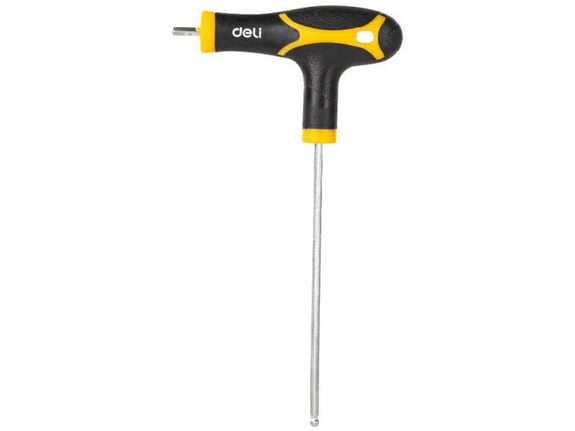 Deli Set imbus T-odvijača sa kuglicom 2-10mm 8kom EDL233208