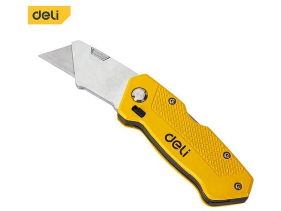 Deli Sklopivi skalpel sa trapeznim sečivom EDL006Z