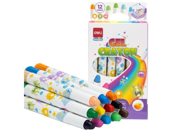 Deli Voštane bojice Genius gel 1/12 8~11Mm EC211-12