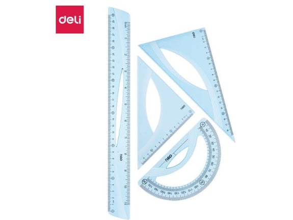 Deli Geometrijski set 30cm Woove EH13