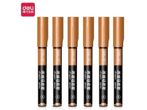 Deli Marker Akrilni Metalik S584 M04