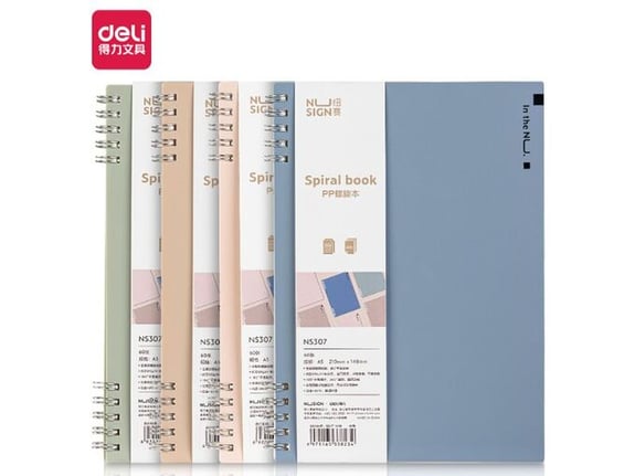 Deli Sveska A5 PP korice Nu Sign Pastel NS307