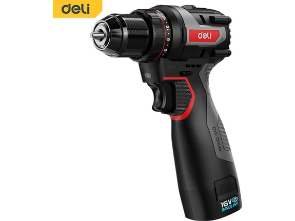 Deli Aku bušilica/odvijač 16V 2Ah Supreme EDE-DZ16-1D2