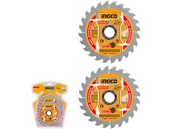 Ingco List testere za drvo 2/1 24 zuba 140mm TSB1403