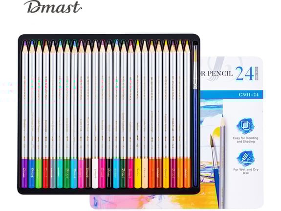 Deli Drvene vodene bojice Umetničke DMAST Pebeo 1/24 EC301-24