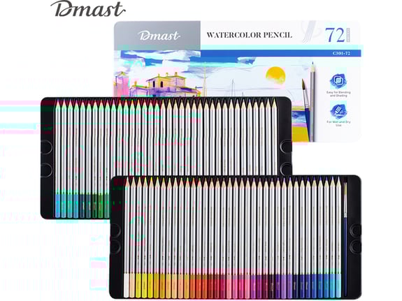 Deli Drvene vodene bojice Umetničke DMAST Pebeo 1/72 EC301-72