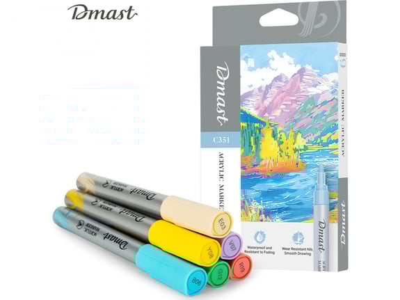 Deli Akrilni Markeri 1/6 Pastel Dmast Pebeo EC351