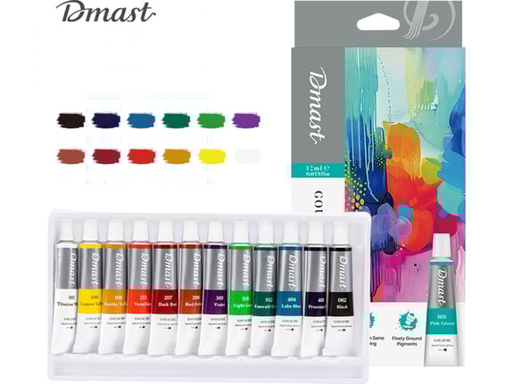 Deli Tempere umetničke Gouache 12ml Dmast Pebeo 1/12 EC320-12