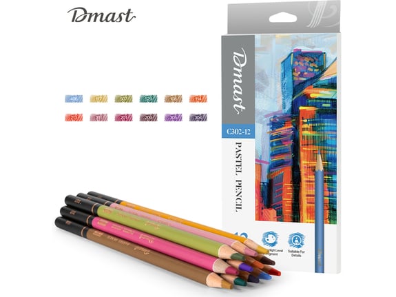 Deli Pastel suvi u olovci 1/12 DMAST Pebeo EC302-12