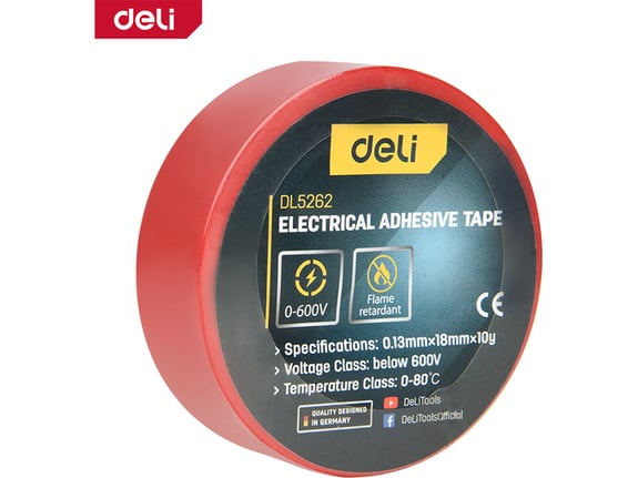 Deli PVC Izolir traka 18mm x 10m EDL5262