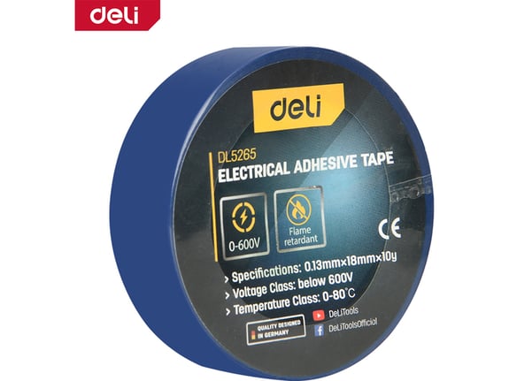 Deli PVC Izolir traka 18mm x 10m EDL5265