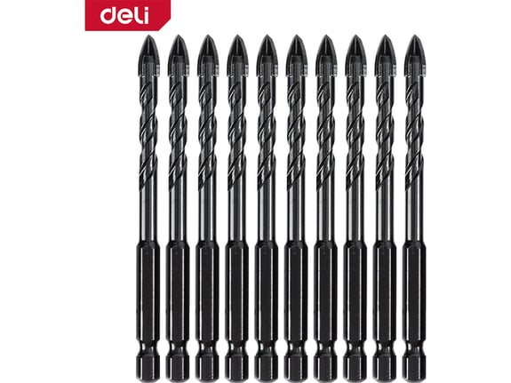 Deli Burgija za staklo i keramiku 8mm 10kom EDH-CZZ008-E1