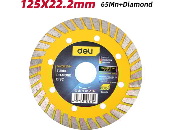 Deli Dijamantska rezna ploča za keramiku 125x2mm EDH-SQP125-E4