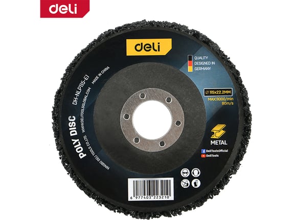 Deli Disk za skidanje rđe 115mm EDH-NLP115-E1