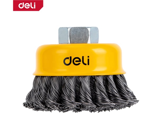 Deli Četka čelična upletena 75mm M14 EDH-GSS100-E2