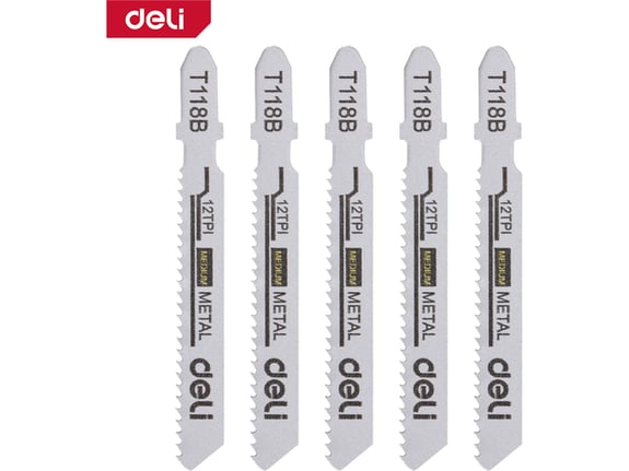 Deli Ubodna testera za metal 5kom 50mm 12Z EDH-QJT012-E4