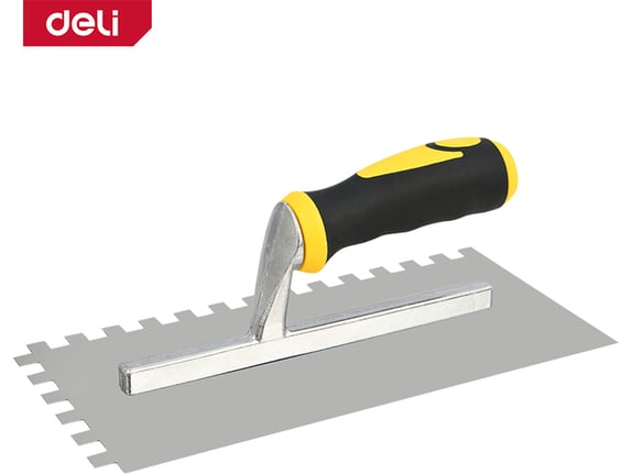 Deli Gleterica inox nazubljena 10x10 280x130mm EDL509321