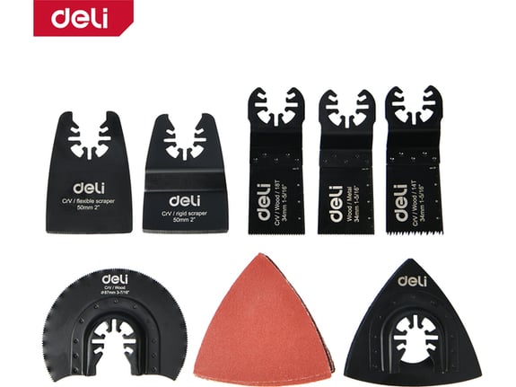 Deli Set nastavaka za multif.alat 17kom EDH-BDJ017-EH1