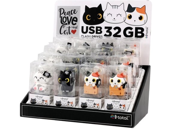 Itotal USB memorija 32GB Cat CM3424