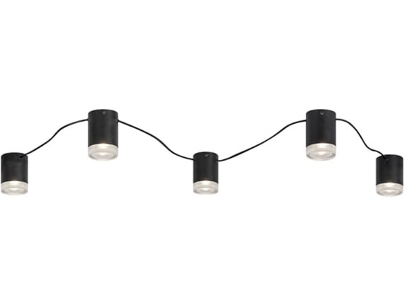 Rabalux Plafonski topovi Looplab na kablu 5xG9