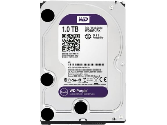 Western Digital Hard disk 1T Western Digital10PURZ