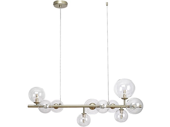Rabalux Visilica sa staklenim kuglama Aslov 10xG9 dužina 80cm