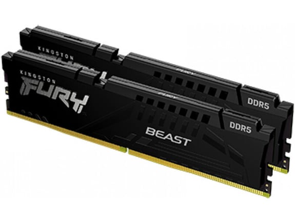 Kingston Memorija DIMM DDR5 64GB - 2x32GB kit 5200MT/s KF552C40BBK2-64 Fury Beast black