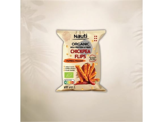 Nauti Flips organski pikant 55g