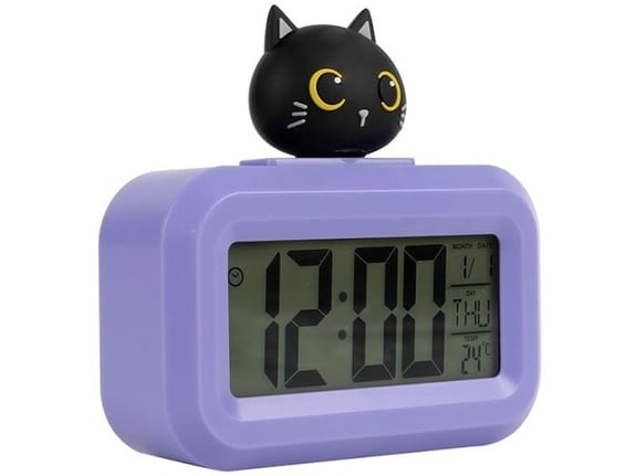 Itotal Sat budilnik Mačka digitalni XL2835