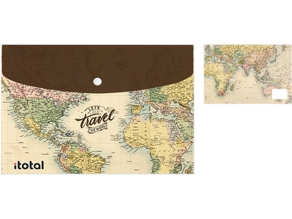 Itotal Fascikla pismo A4 PVC Svet XL2624