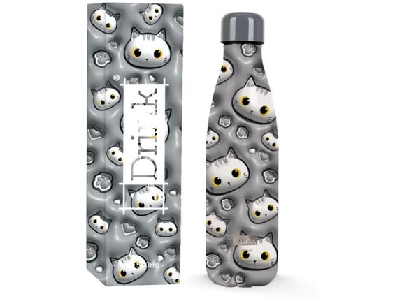 Itotal Metalna boca 500ml Cat ID0453