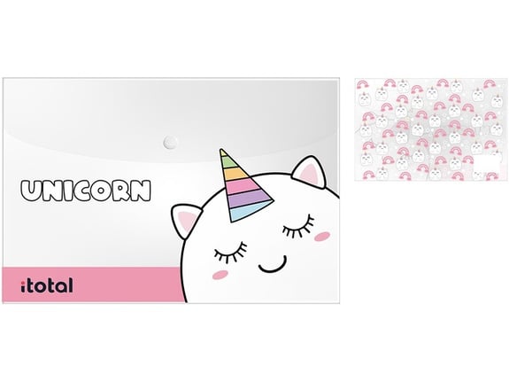 Itotal Fascikla pismo A4 PVC Jednorog XL2619