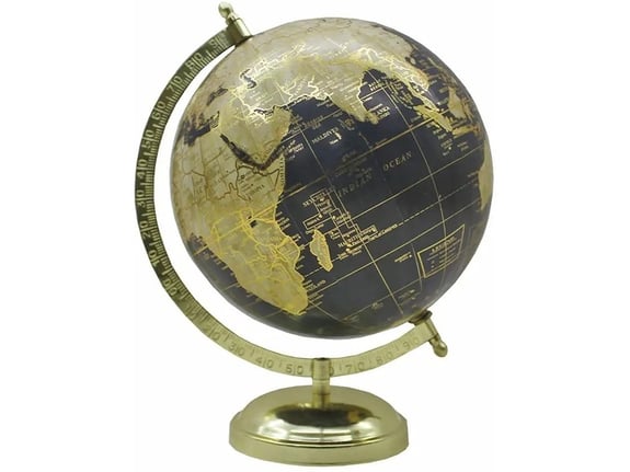 Itotal Rotirajući globus na stalku 20cm crni CM3313H