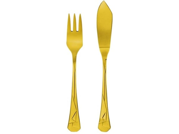 Zepter Set za ribu Kimono 12 komada za 6 osoba Gold Plated