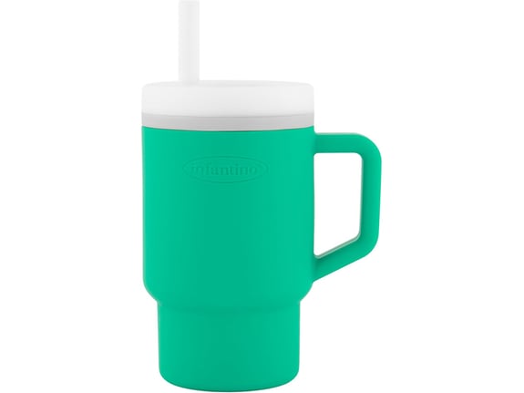 Infantino Dečija silikonska čaša alpine zelena 308039