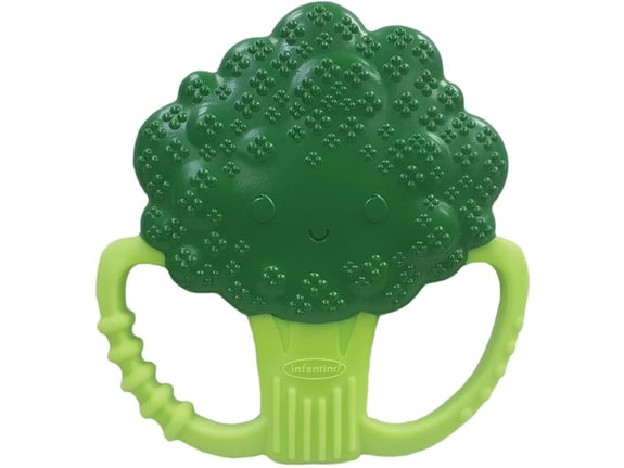 Infantino Bebi silikonska glodalica brokoli 316730