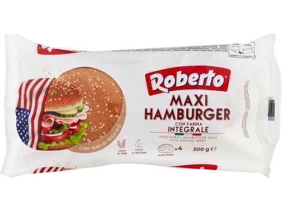 Roberto Zemičke Maxi burger integralne 330 gr