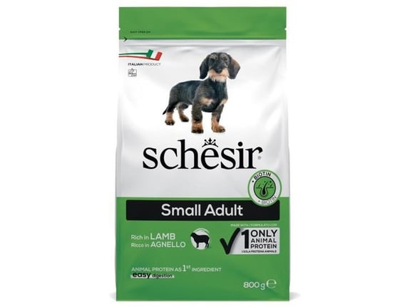 Schesir Hrana za pse Small Adult Jagnjetina 800g